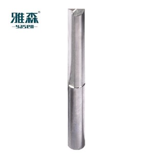 straight End Mill Cutting Tools CNC Custom Router Bits Cutter Tungsten Carbide for Wood YASEN2 Flute