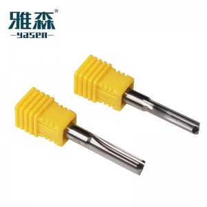 CNC 2 flutes straight milling cutter for wood Yasen hardware tool woodworking engrave