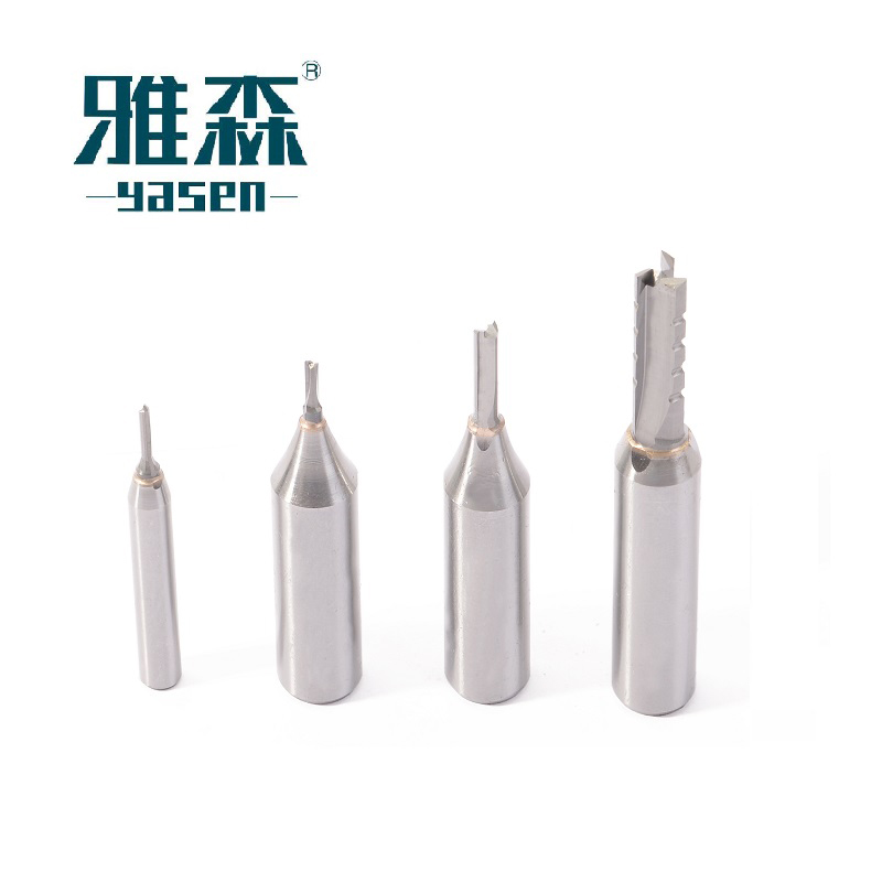 TCT CNC straight flute wood cutters router bits