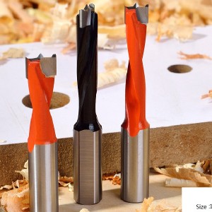 57MM/70MM Total Length Solid Economical Dowel Drills